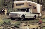 Chevrolet C20 Fleetside Custom Camper Pickup 1968 года